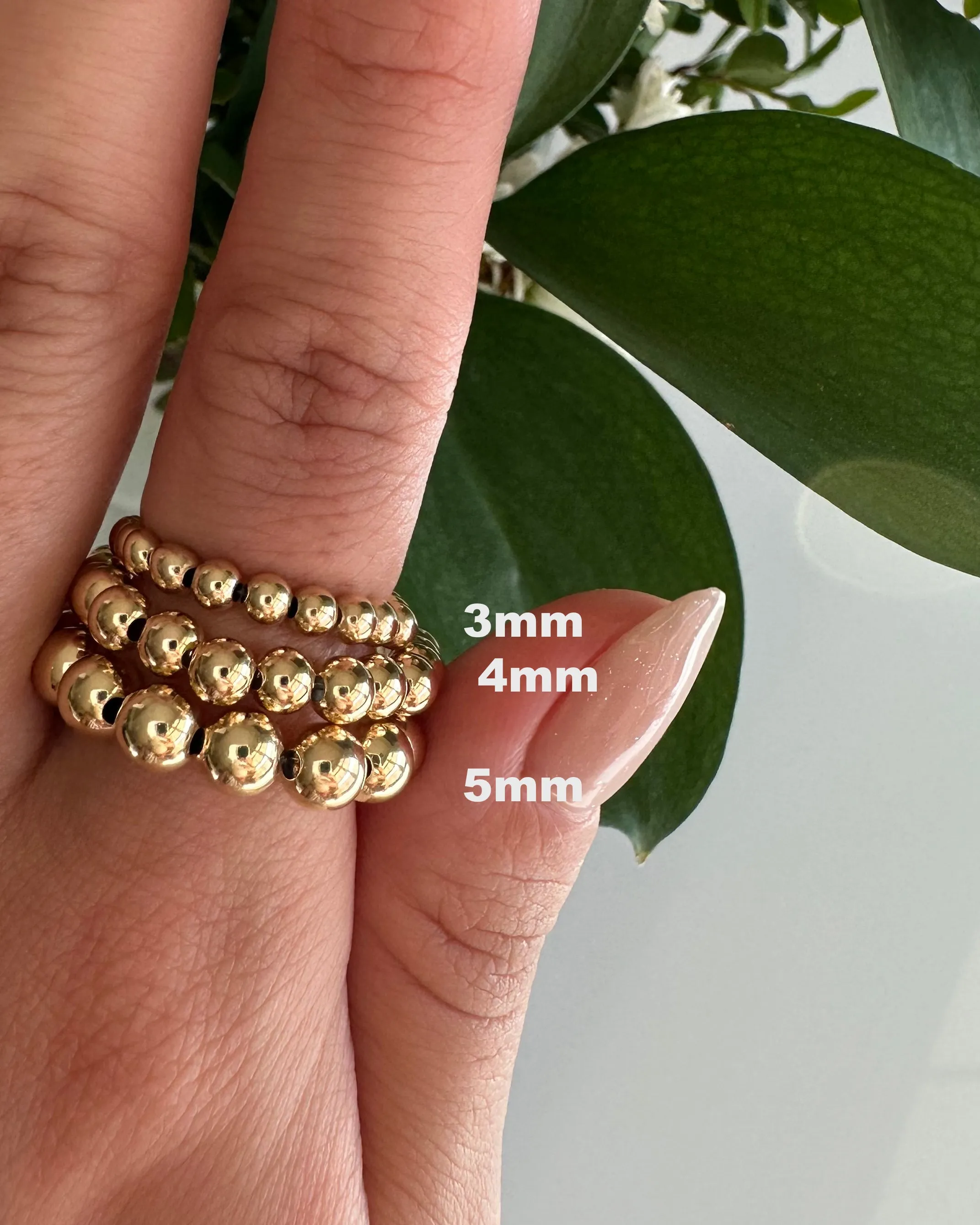 Round Beaded Ring